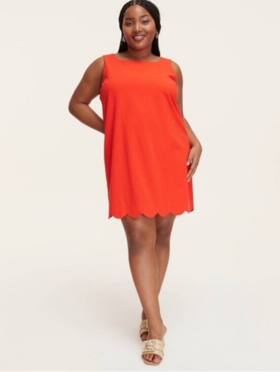 Kate Spade X Target Dresses & Skirts - Kate Spade X Target Scalloped Mini Shift Dress Size Large